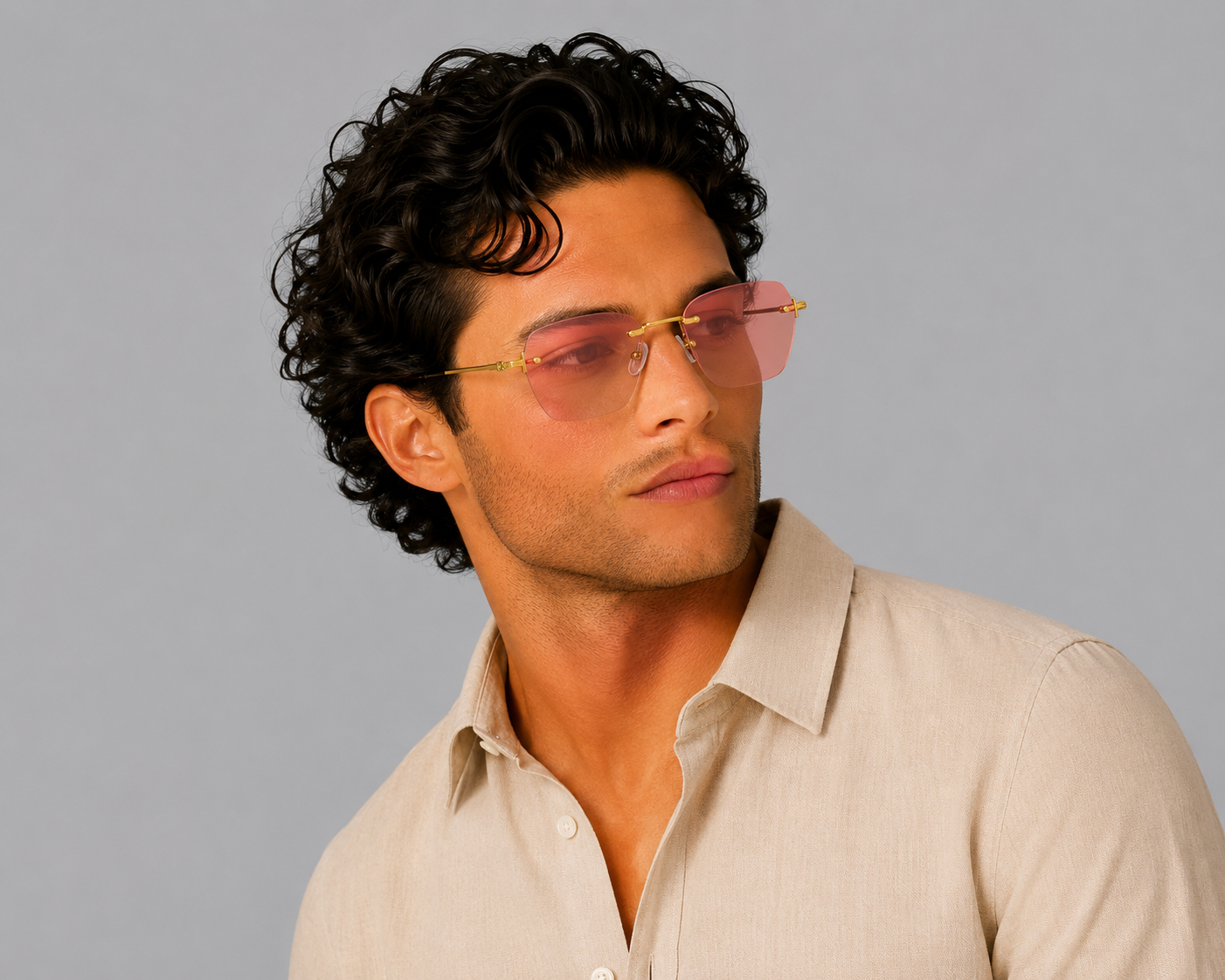 Hazim Gold Peach