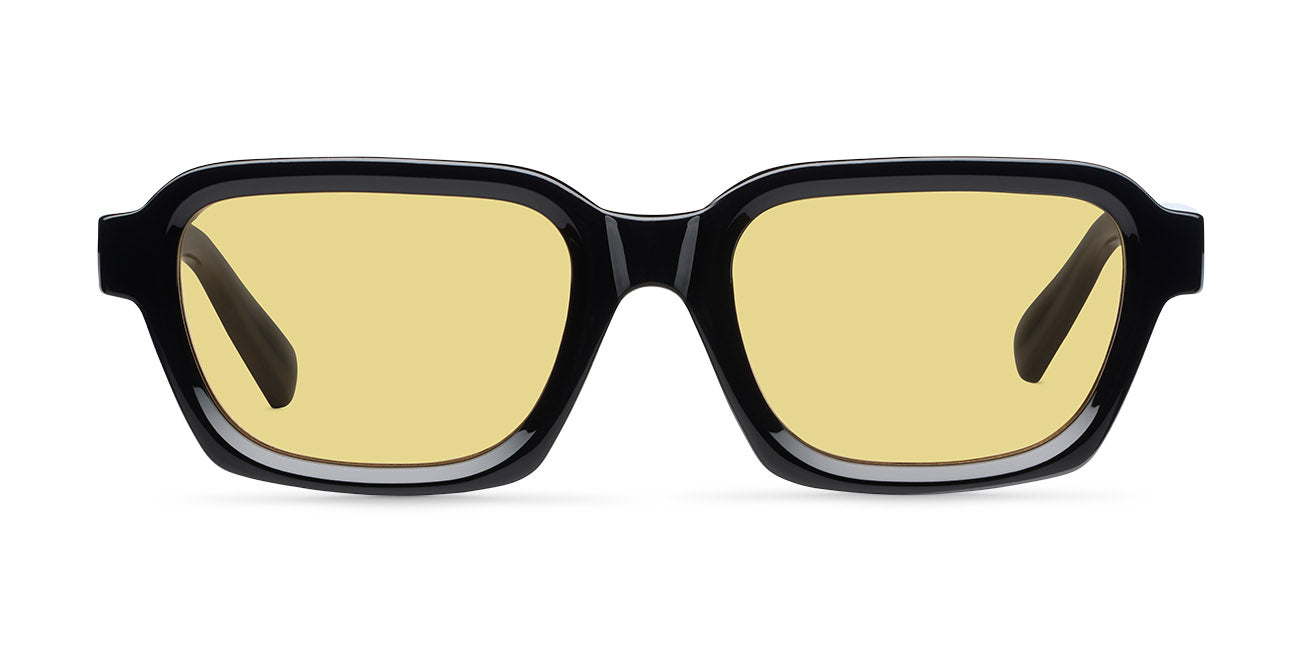 Adiola Black Yellow