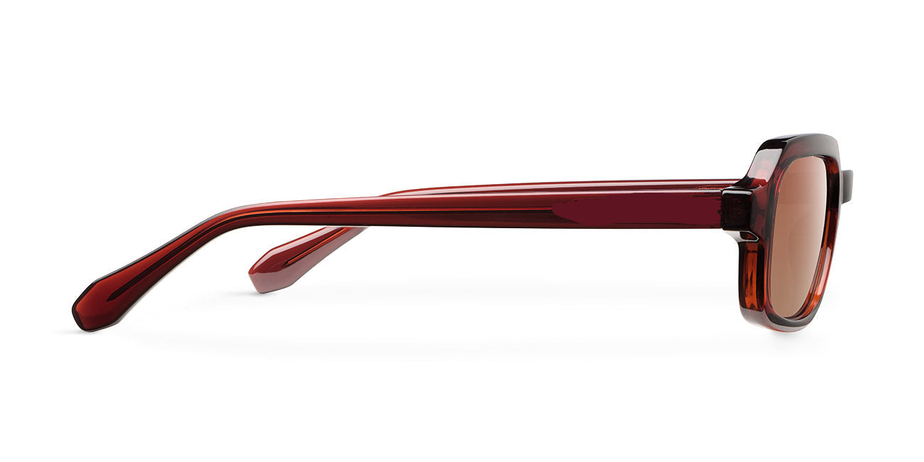Domia Maroon Brown